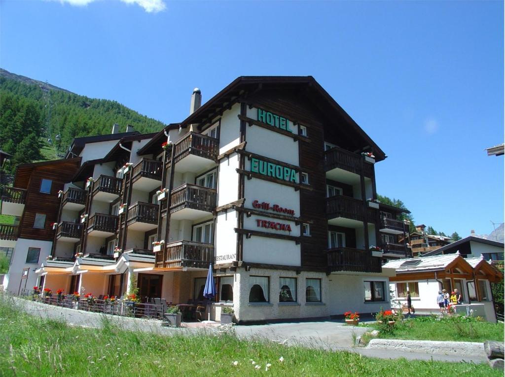 Hotel Europa Guest House Saas Fee Dış mekan fotoğraf